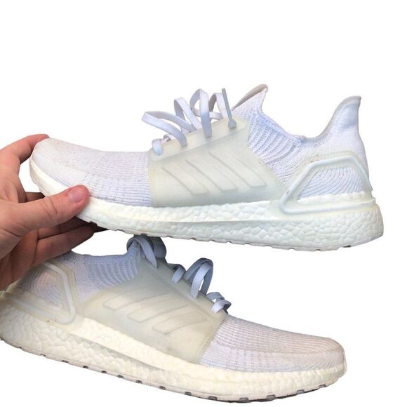 RARE 2019 Adidas Ultra Boost Pure White Size 13 - Picture 5 of 15